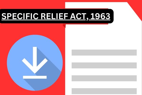 Specific Relief Act 1963 Pdf