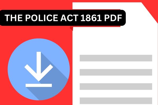 THE POLICE ACT 1861 PDF