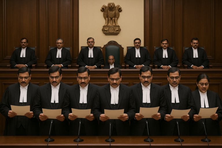 मध्यप्रदेश हाईकोर्ट में आठ नए न्यायाधीशों का शपथ ग्रहण आज